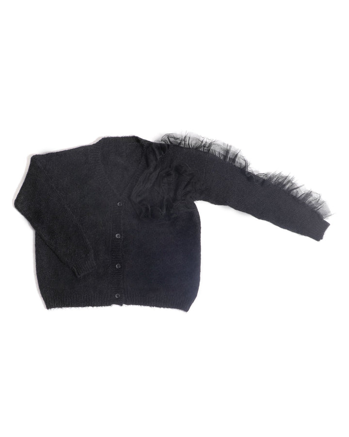 Collette Wool Blend Cardigan - Bagzio