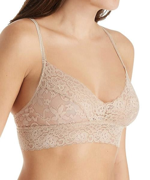Semisheer Lace Bralette - Bagzio