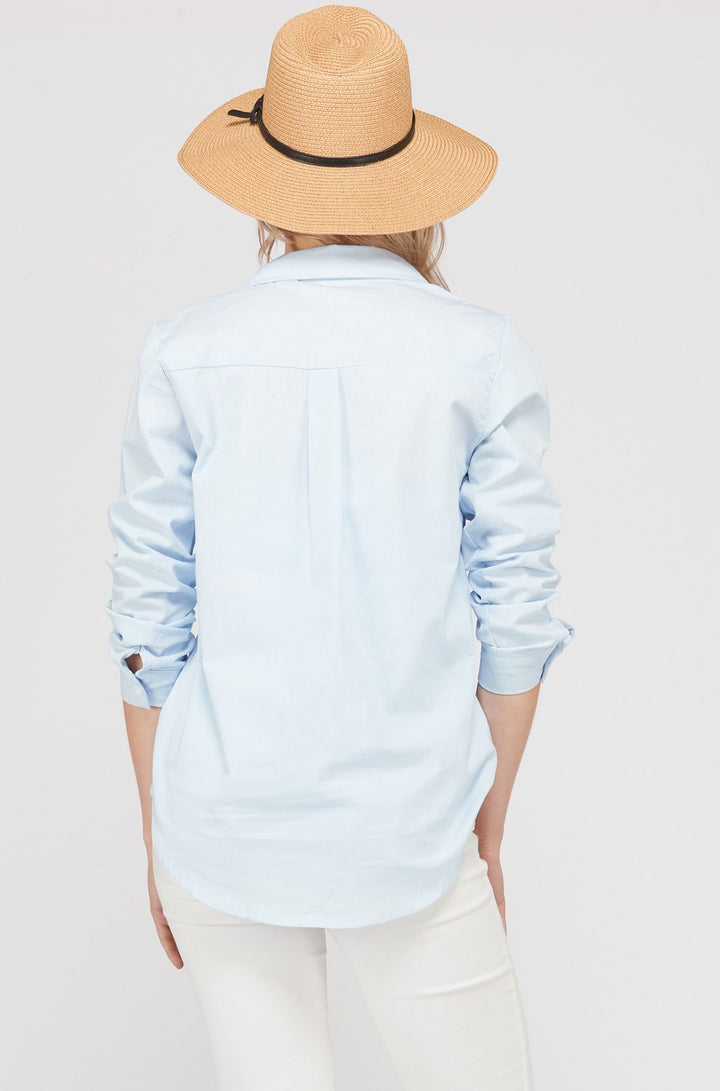 Women's Lace Up Blouse Top - Bagzio