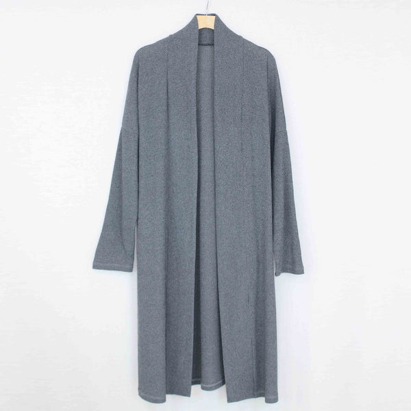 Long Sleeve Maxi Cardigan - Bagzio