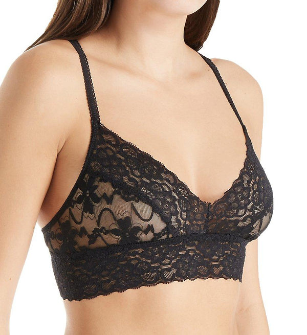Semisheer Lace Bralette - Bagzio