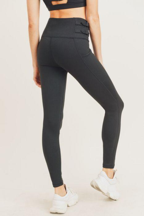 Harness Strap Highwaist Leggings - Bagzio