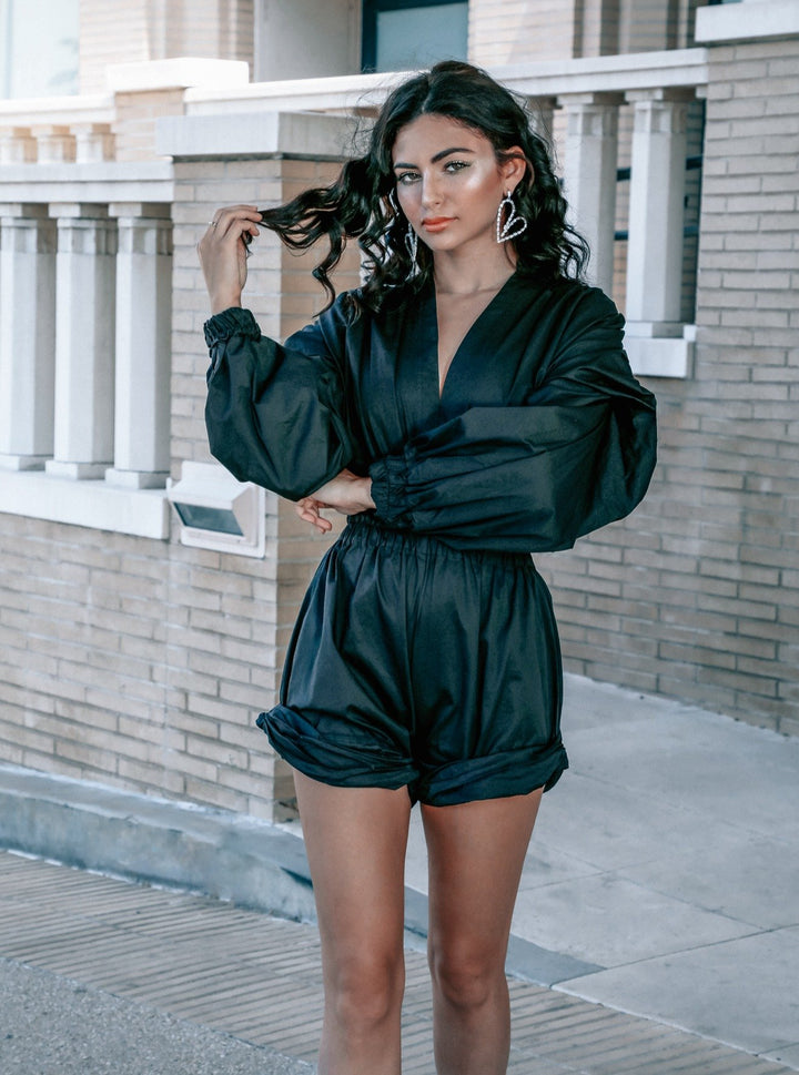 The Right Puff Romper - Bagzio