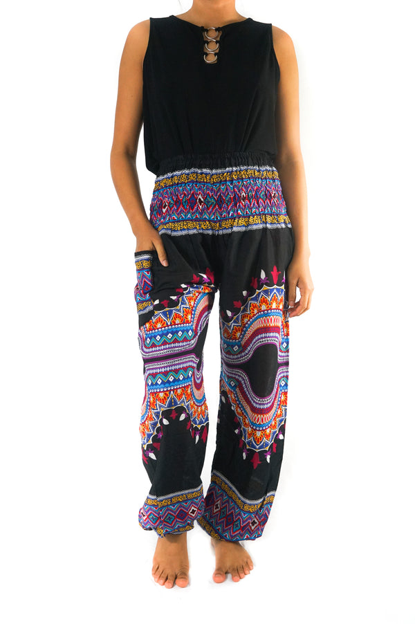 Tribal Harem Pants, Hippie Pants, Boho Pants, Festival Pants - Bagzio